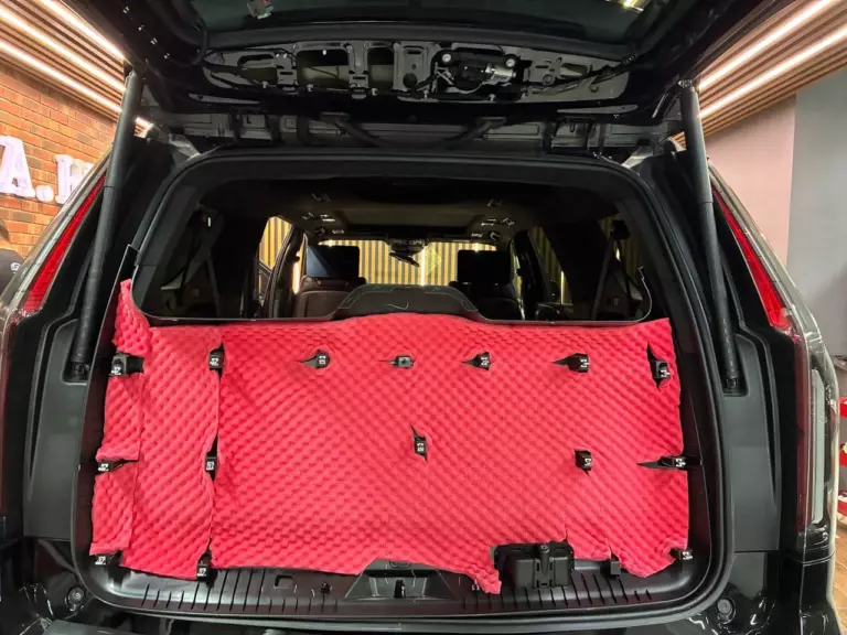 Шумоизоляция двери Cadillac Escalade 7